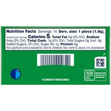 Orbit Spearmint Sugar Free Chewing Gum, 14 pc