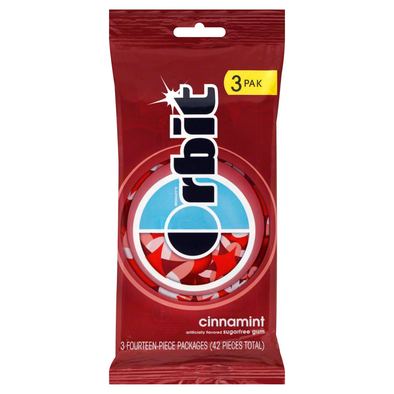 Orbit Sugar Free Cinnamint Gum - Shop Gum & mints at H-E-B
