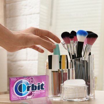 Orbit Bubblemint Sugar Free Chewing Gum, 3 pk, 42 pc