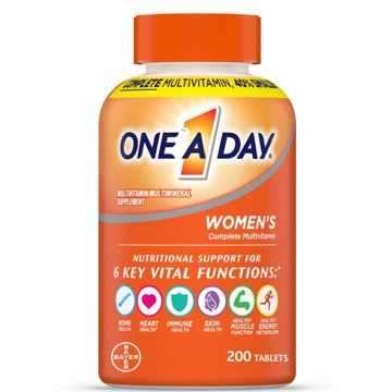 One A Day Women's Multivitamin Tablets, 200 ct