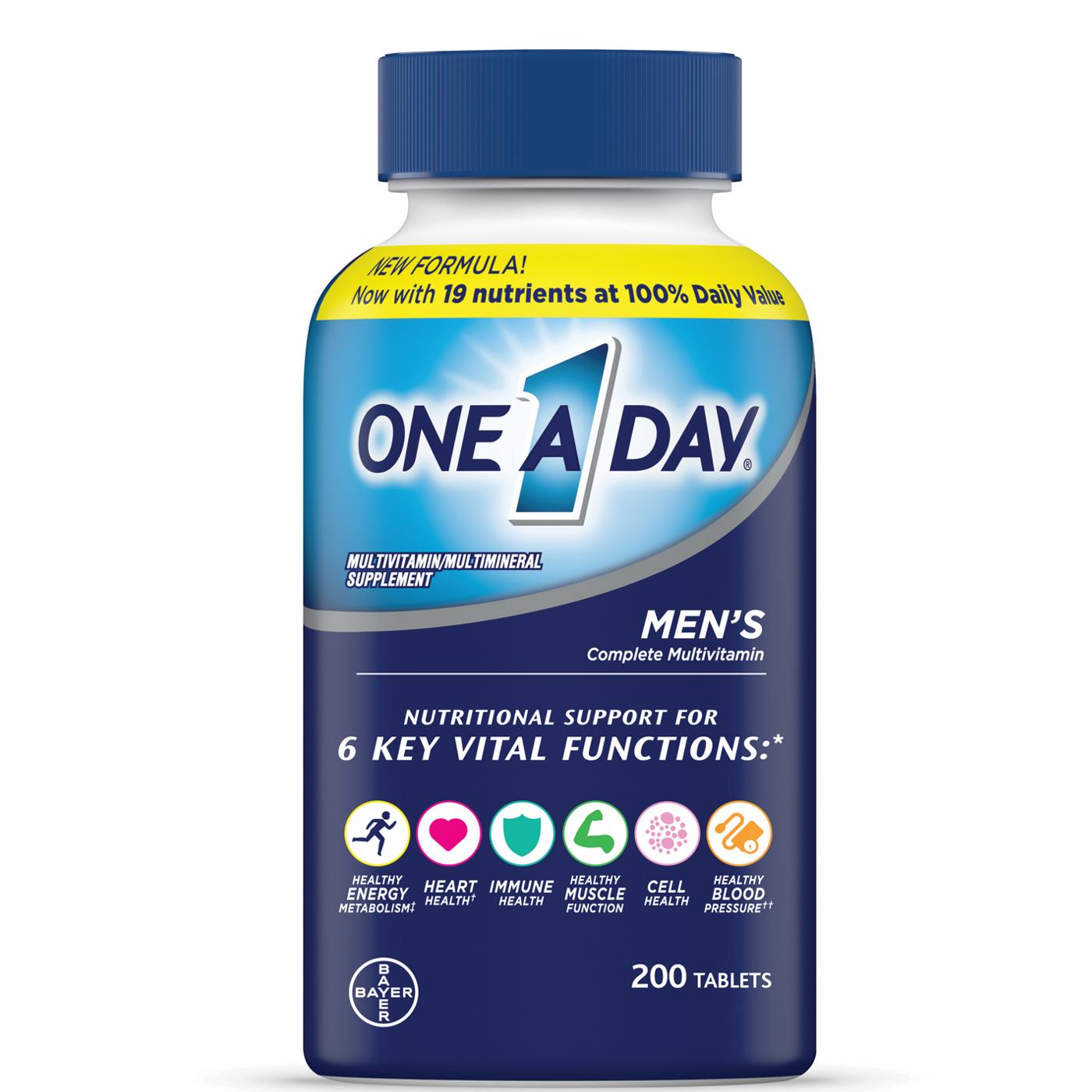 One A Day Men's Multivitamin Tablets; image 1 of 5