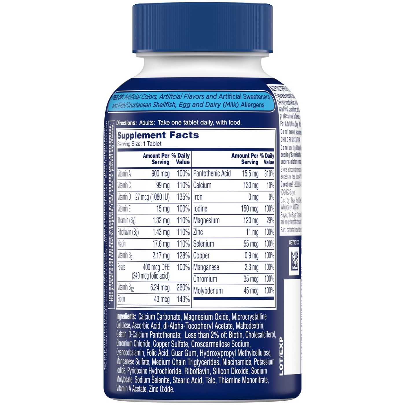 One A Day Men's Multivitamin Tablets; image 4 of 5