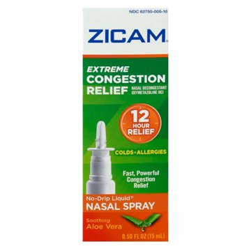 Zicam Extreme Congestion Relief Nasal Spray, 0.5 oz