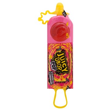 Juicy Drop Sweet Lollipops Candy with Sour Liquid, Assorted Flavors