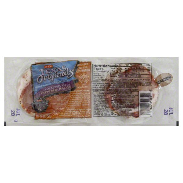 HEB Texas Originals Chicken Filets Wrapped in Peppered Bacon Shop