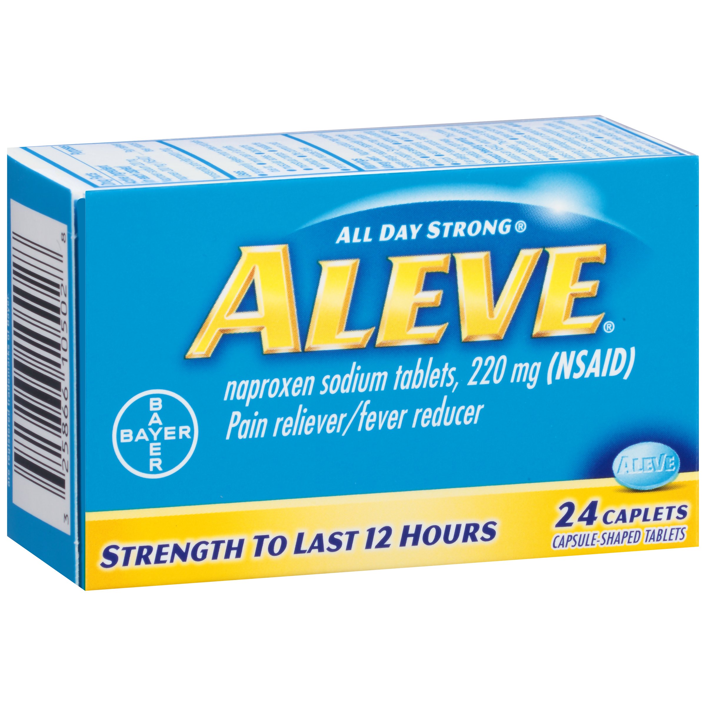 Aleve 220 mg Naproxen Sodium Caplets - Shop Pain Relievers ...