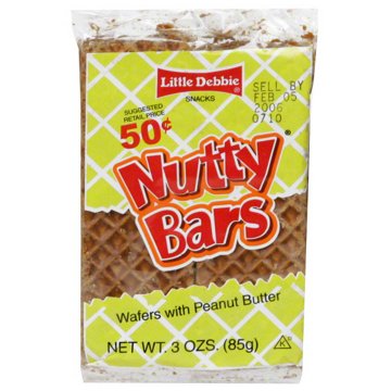 Little Debbie Nutty Bars, 3 oz