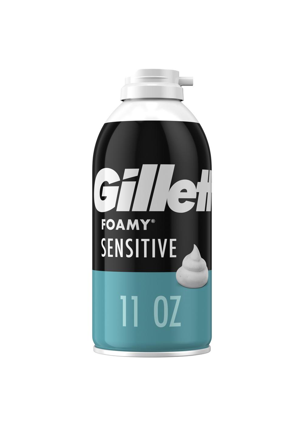 Gillette Foamy Shave Foam -  Sensitive; image 1 of 10