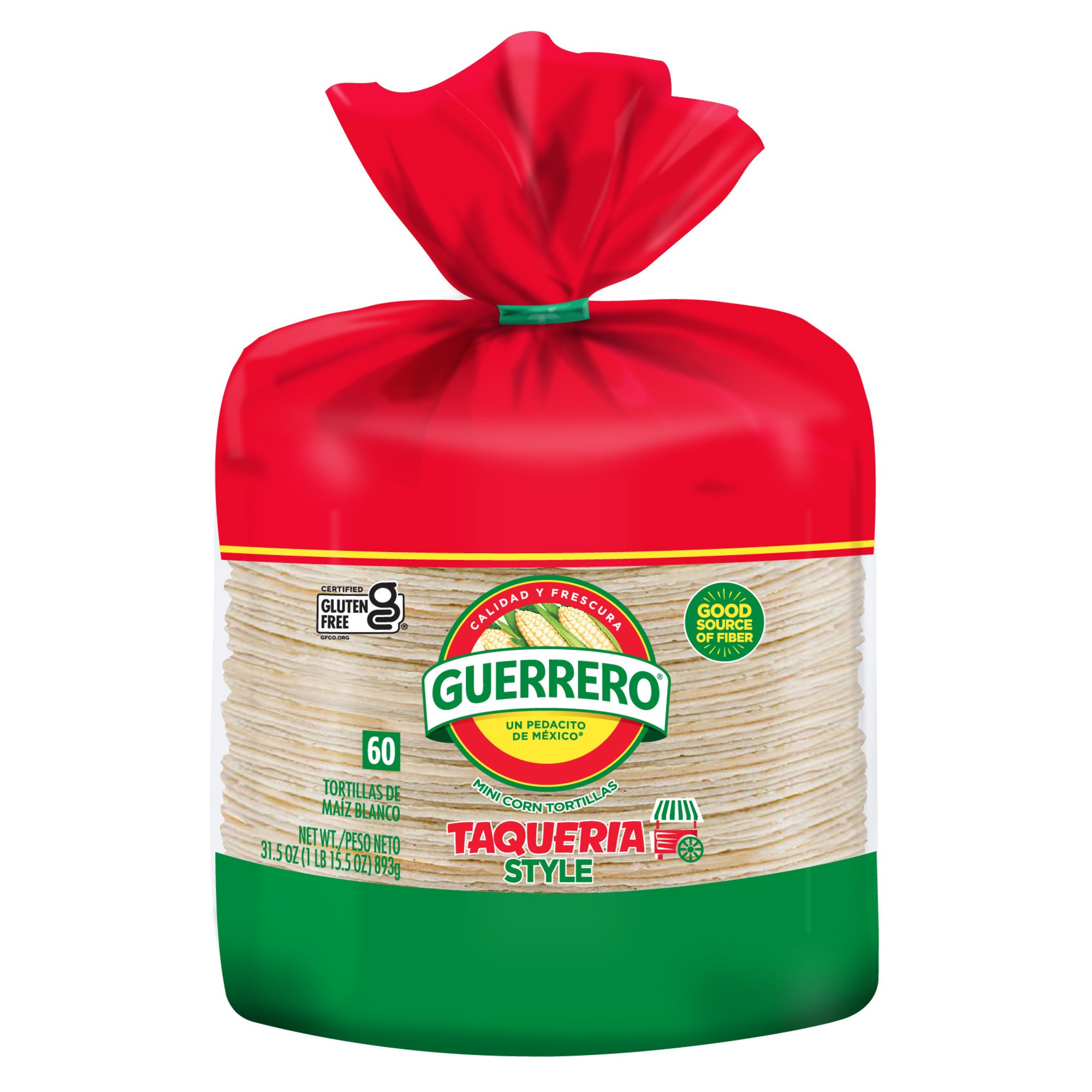 Guerrero Taqueras White Mini Corn Tortillas Shop Tortillas at HEB