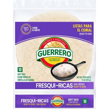 Guerrero Fresquiricas Flour Tortillas, Soft Taco Size