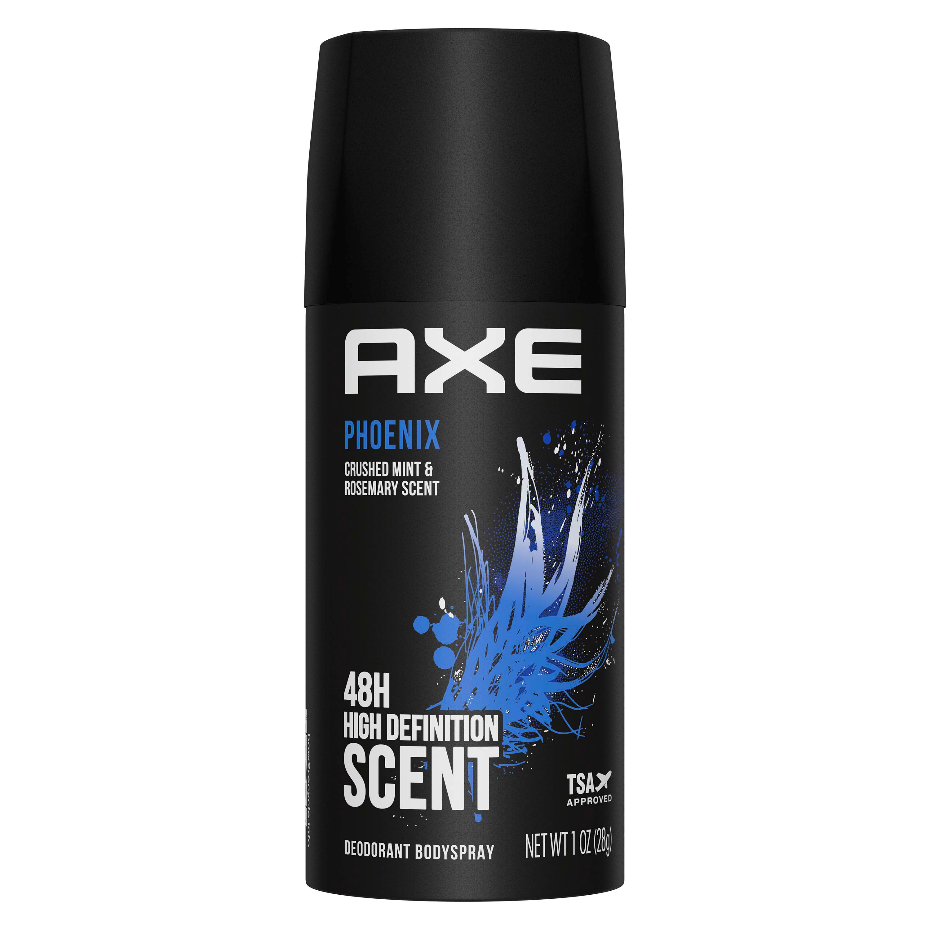 travel size axe body spray