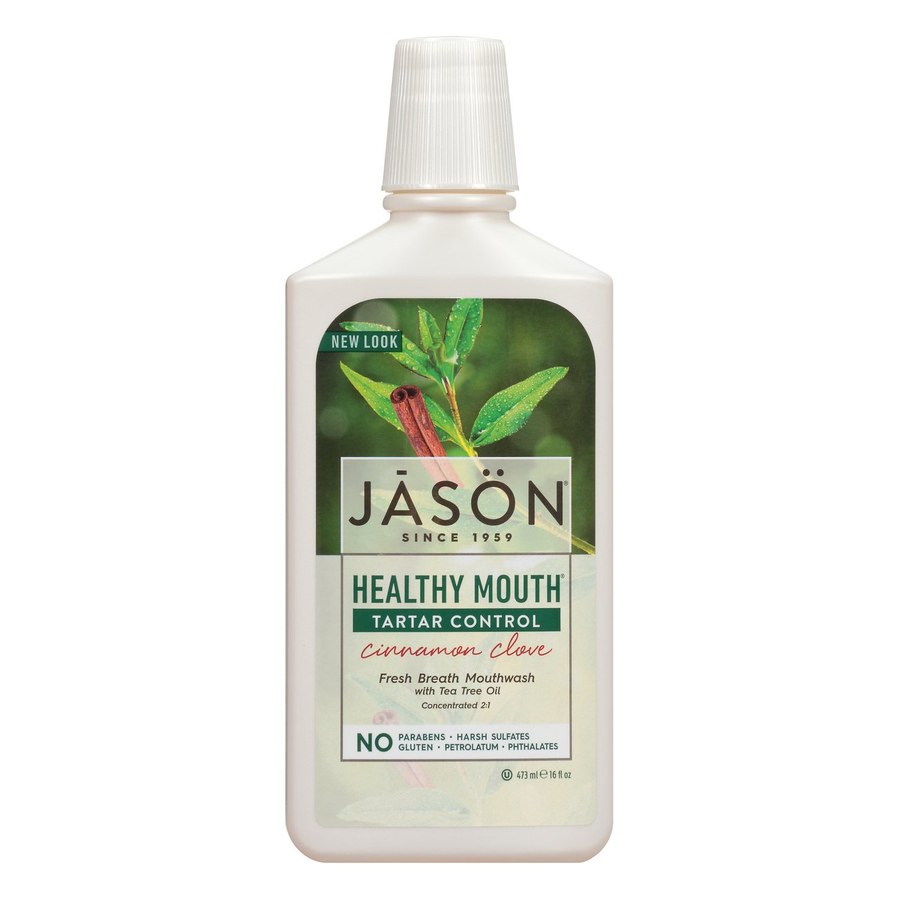 Jason Healthy Mouth Tartar Control Cinnamon Clove Mouthwash Shop