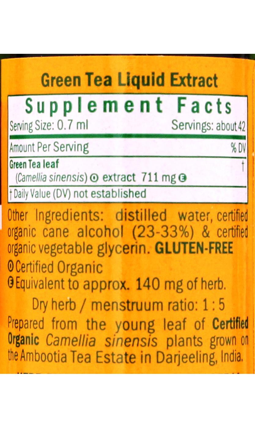 Herb Pharm Green Tea Liquid Extract; image 2 of 2