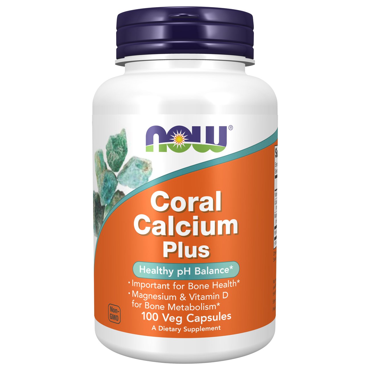 NOW Coral Calcium Plus Veg Capsules Shop Minerals at HEB