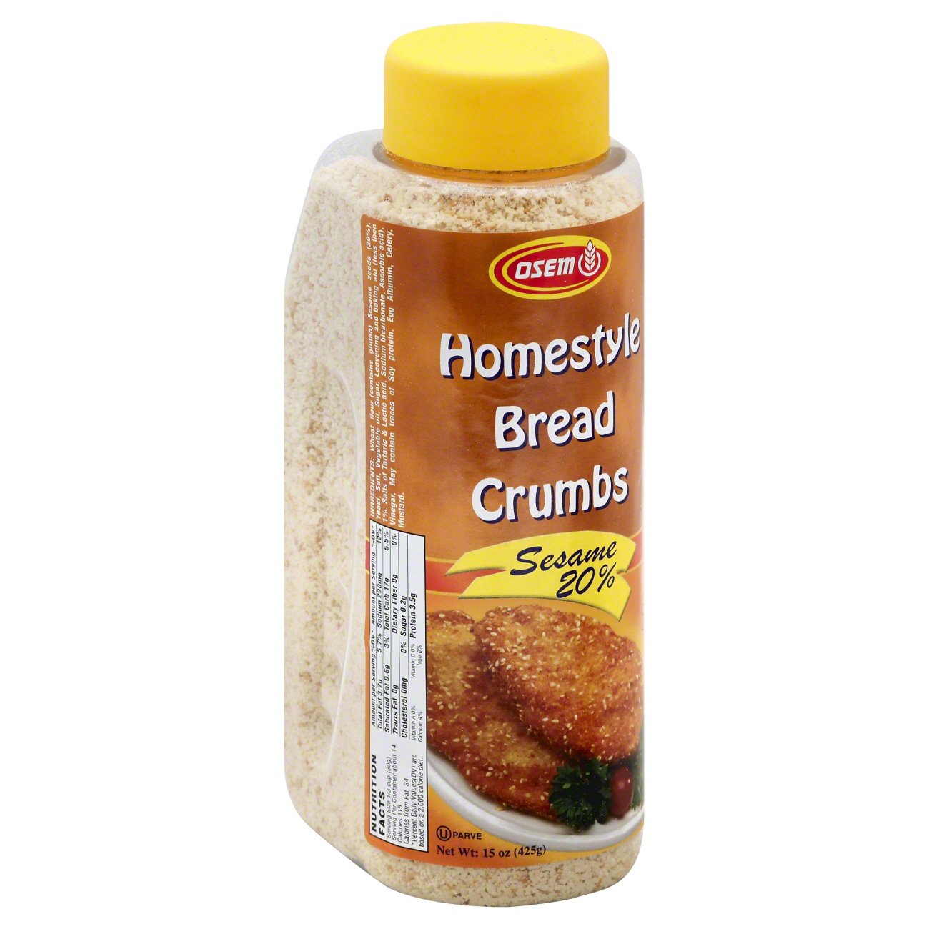 Osem Kosher Homestyle Sesame Bread Crumbs Shop Breading & Crumbs at HEB