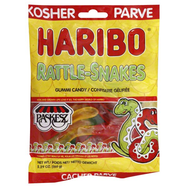 Haribo Kosher RattleSnakes Gummi Candy Shop Candy at HEB