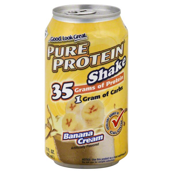 Pure Protein Banana Cream Shake Shop Diet & Fitness at HEB