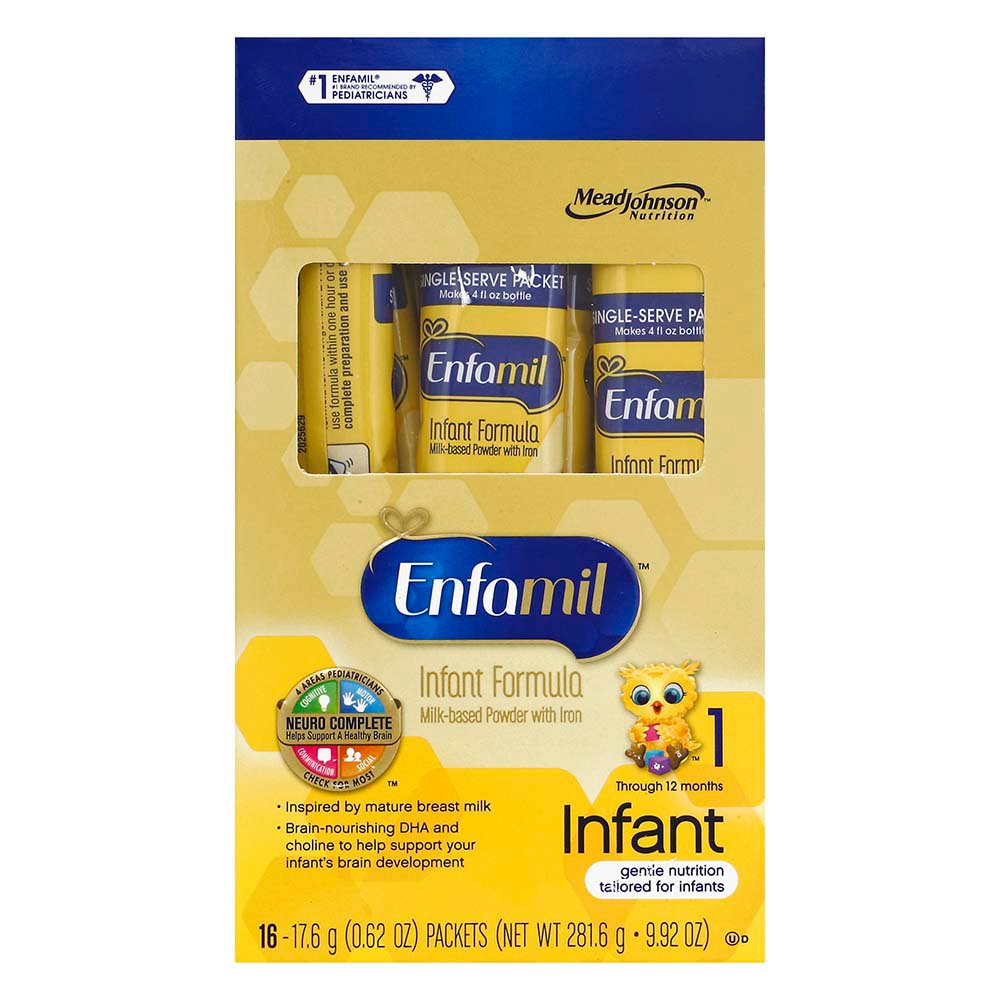 enfamil formula packets