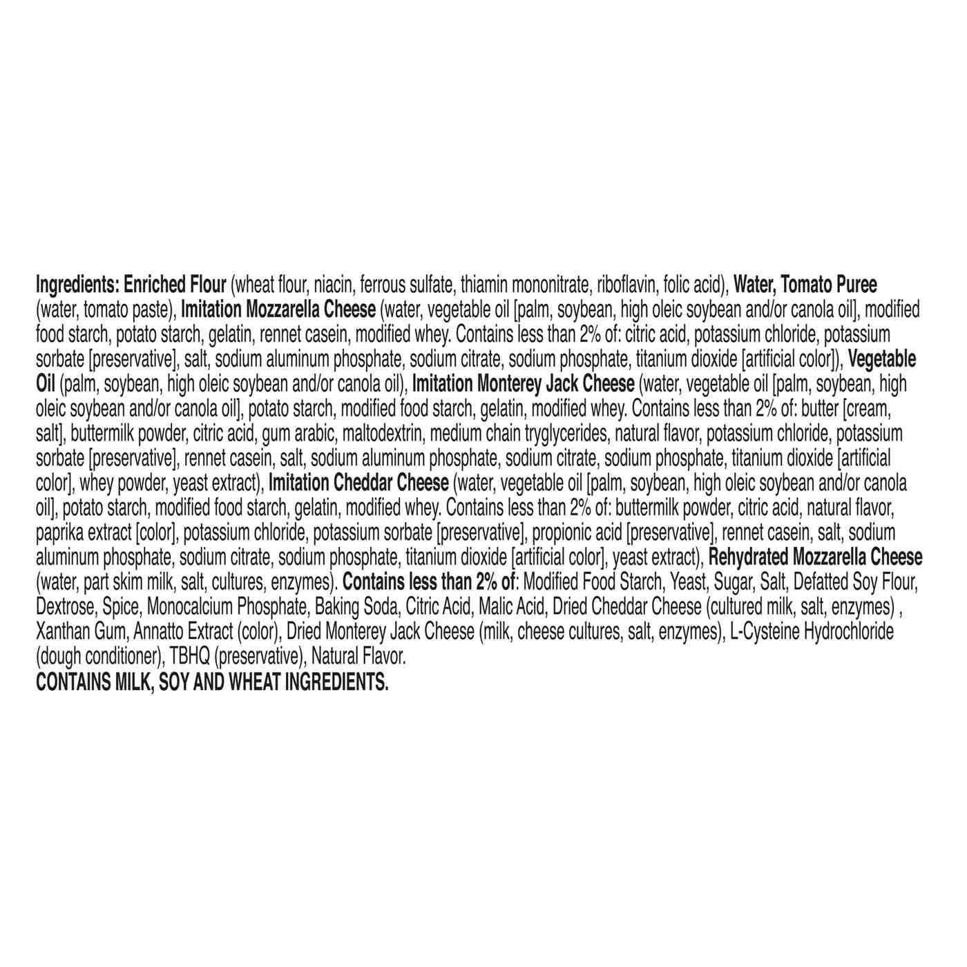 Totino's Triple Cheese Party Pizza; image 2 of 3