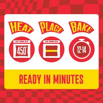 Totino's Triple Cheese Party Pizza, 9.8 oz