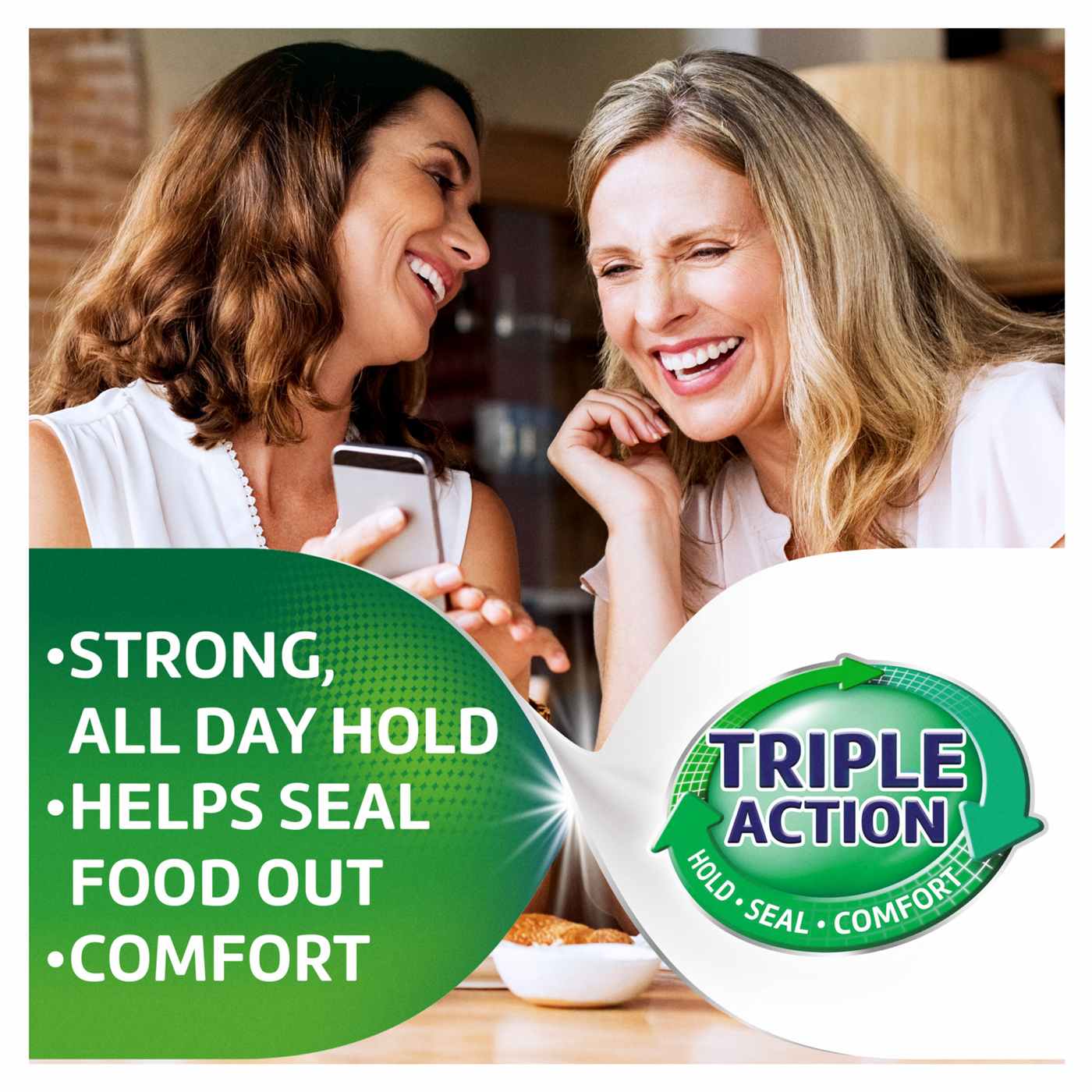 Super Poligrip Free, Zinc Free, Additive Free Denture Adhesive Cream; image 3 of 8