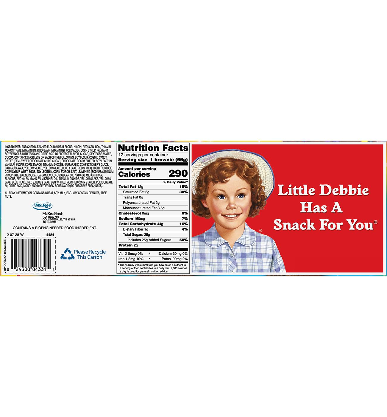 Little Debbie Bigger Cosmic Brownies - Big Pack; image 3 of 4