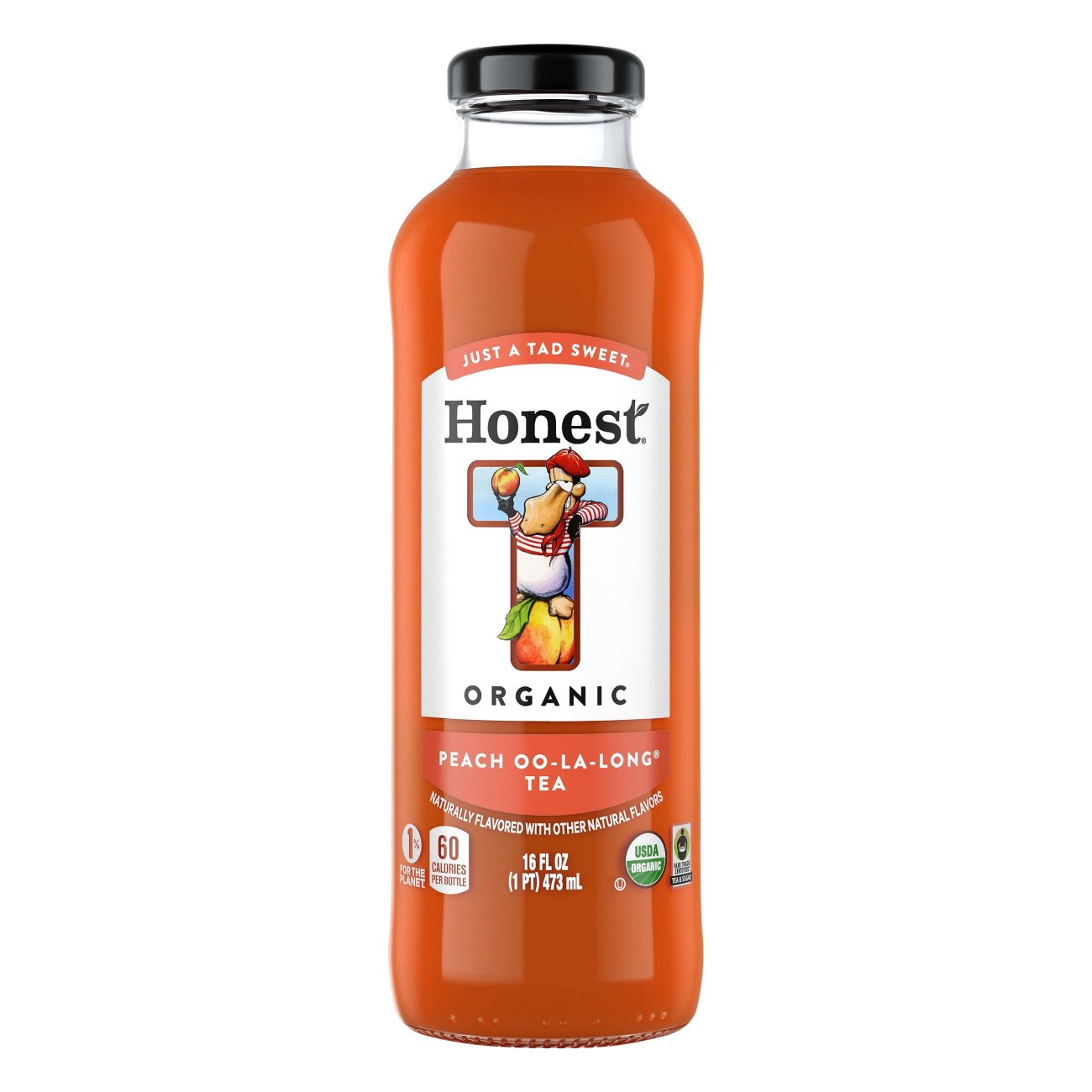 Honest® Organic Peach Oolong Tea, 16.9 fl oz - Foods Co.