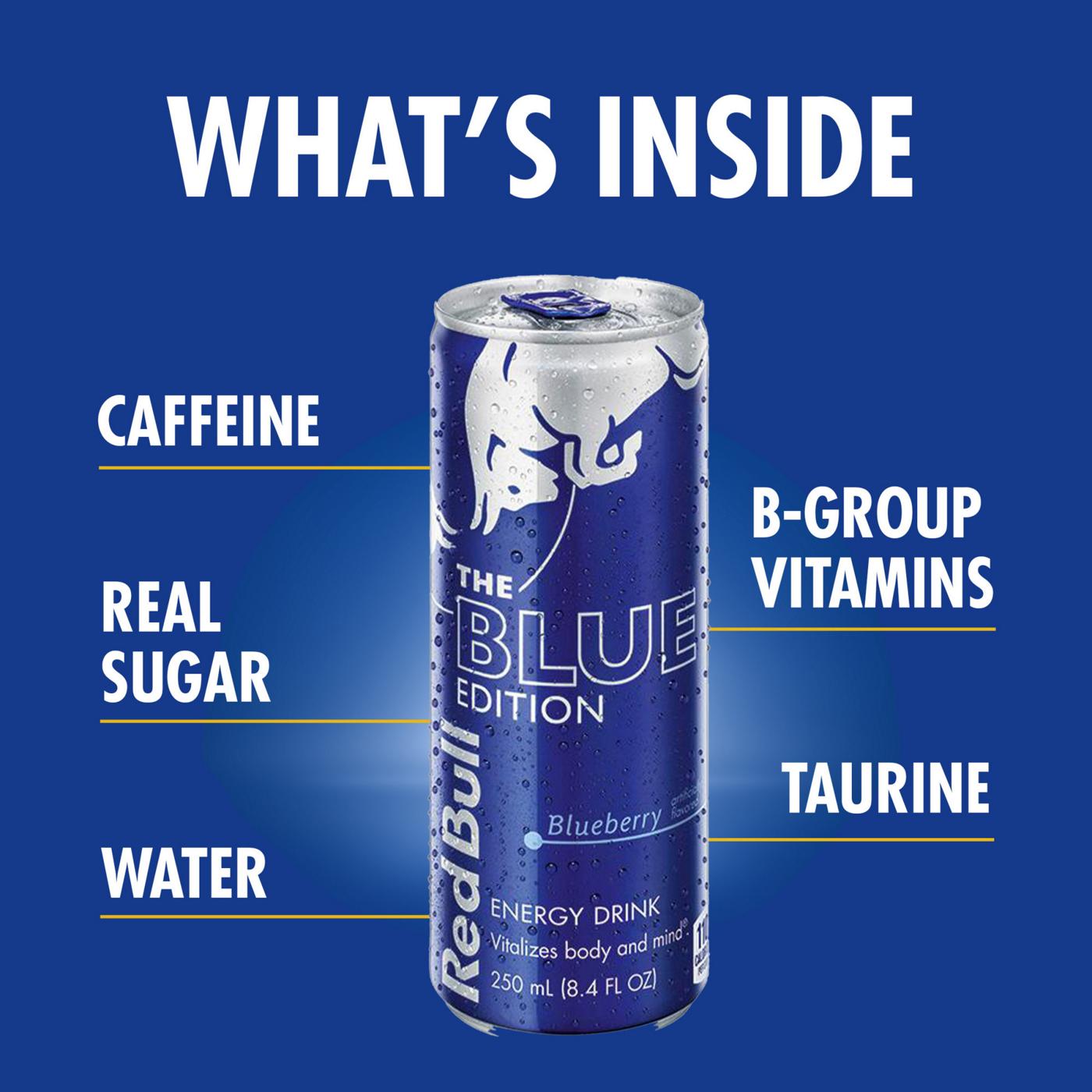 Red Bull Sugar Free Original Energy Drink 4 pk Cans; image 3 of 8
