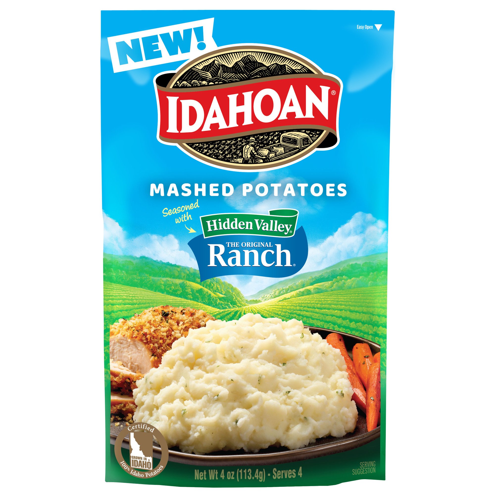 Idahoan Family Size Buttery Homestyle Mashed Potatoes - Shop Pantry Meals  at H-E-B