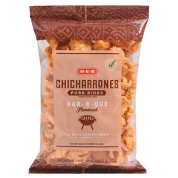 H-E-B Chicharrones Pork Rinds - Bar-B-Que, 5 oz