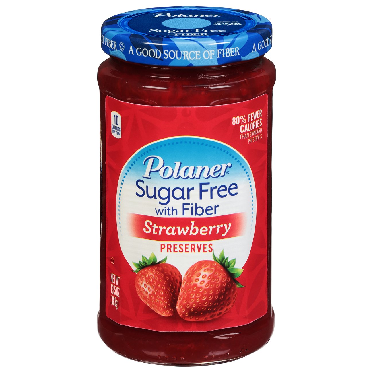Polaner Sugar Free with Fiber Strawberry Preserves Shop Jelly & Jam