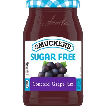 Smucker's Sugar Free Concord Grape Jam, 12.75 oz