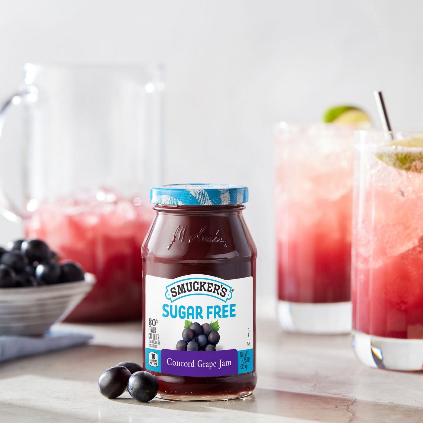 Smucker's Sugar Free Concord Grape Jam; image 3 of 5