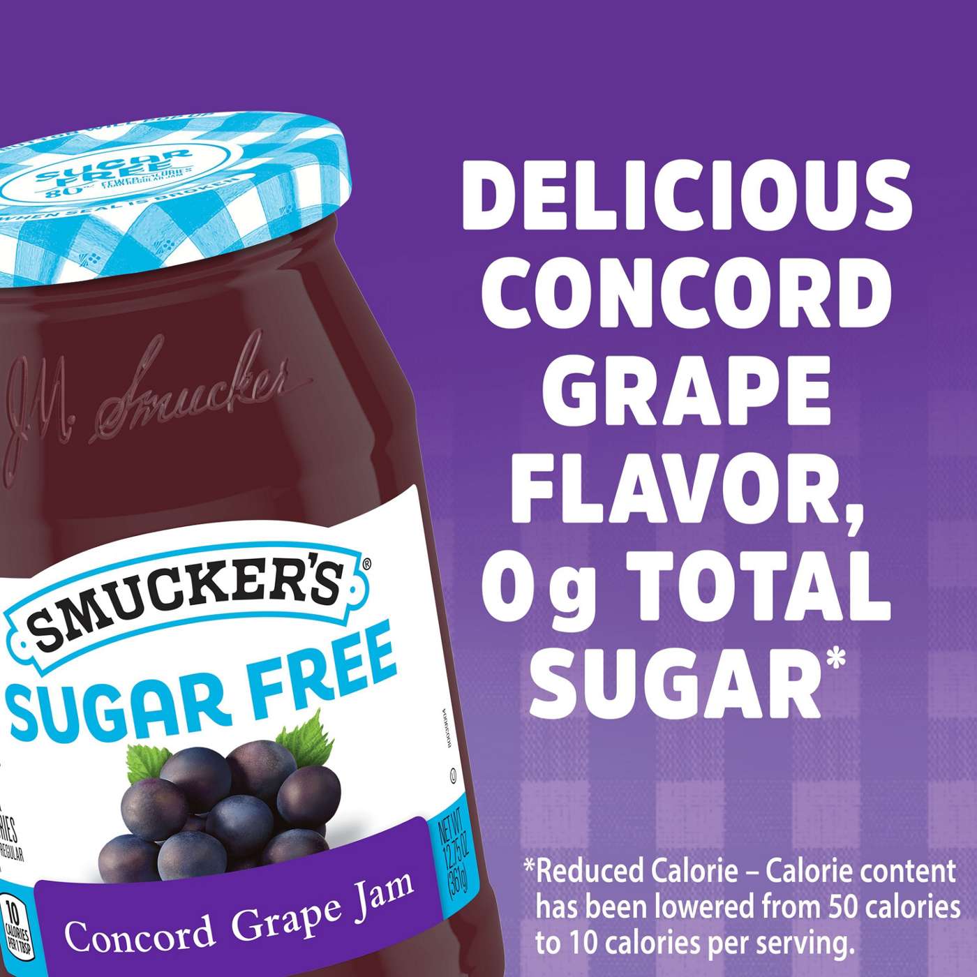 Smucker's Sugar Free Concord Grape Jam; image 5 of 5