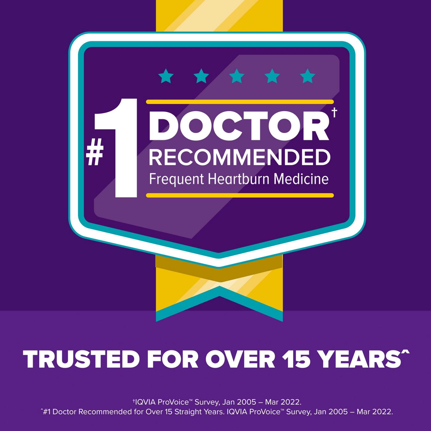 Prilosec OTC Omeprazole Delayed Release Tablets, Acid Reducer for Frequent Heartburn; image 9 of 10