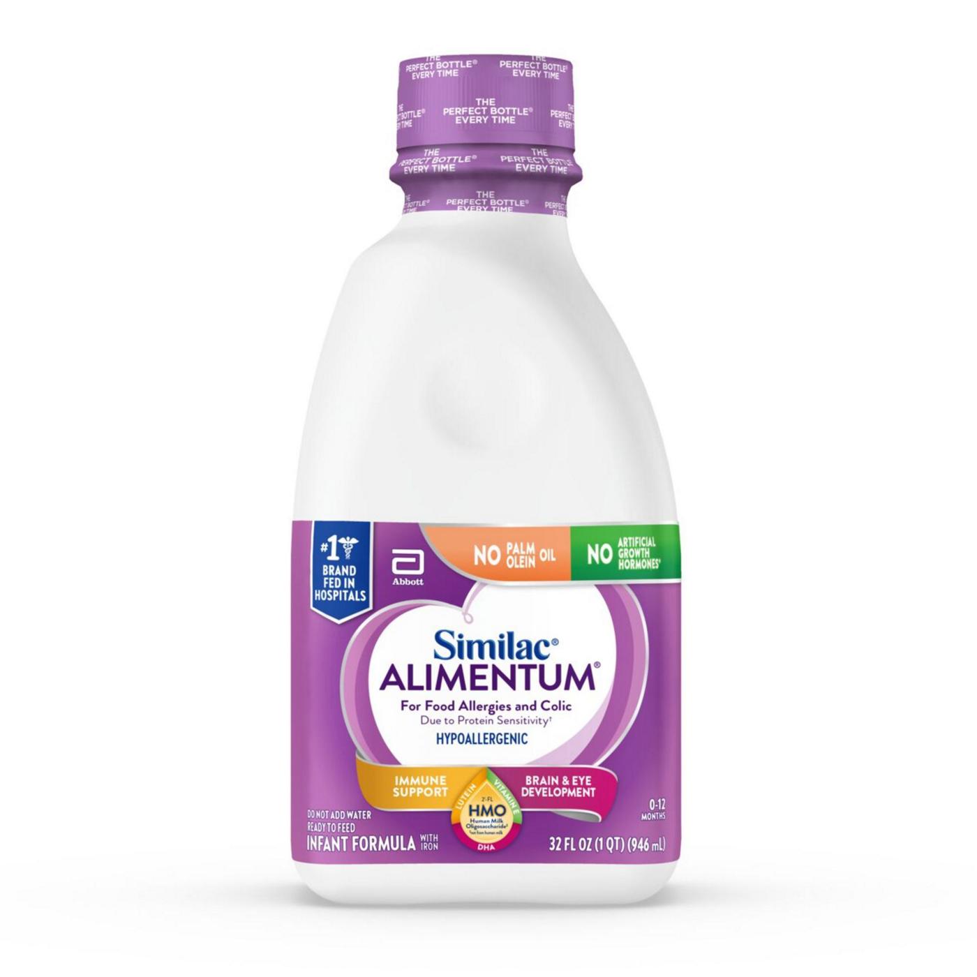 Similac Alimentum with 2’FL HMO, Ready-to-Feed Baby Formula, ; image 1 of 12
