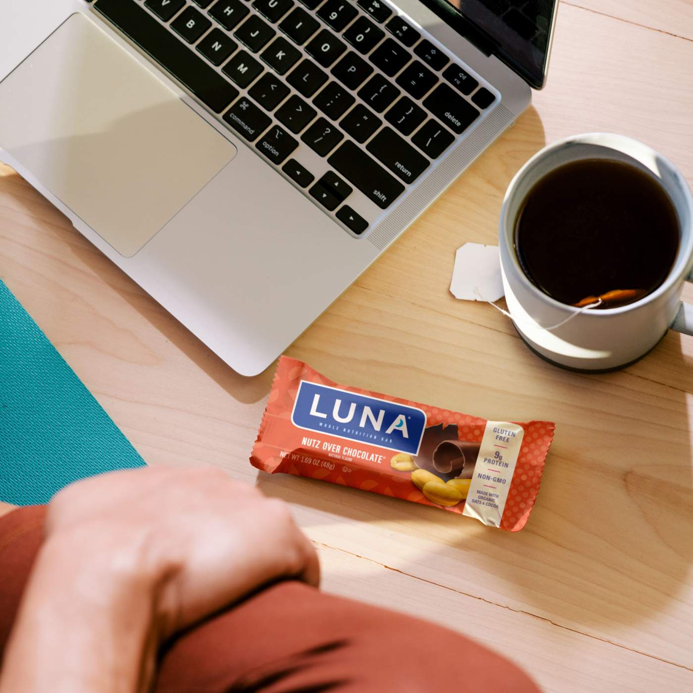 Luna 9g Protein Whole Nutrition Bars - Nutz Over Chocolate; image 6 of 8