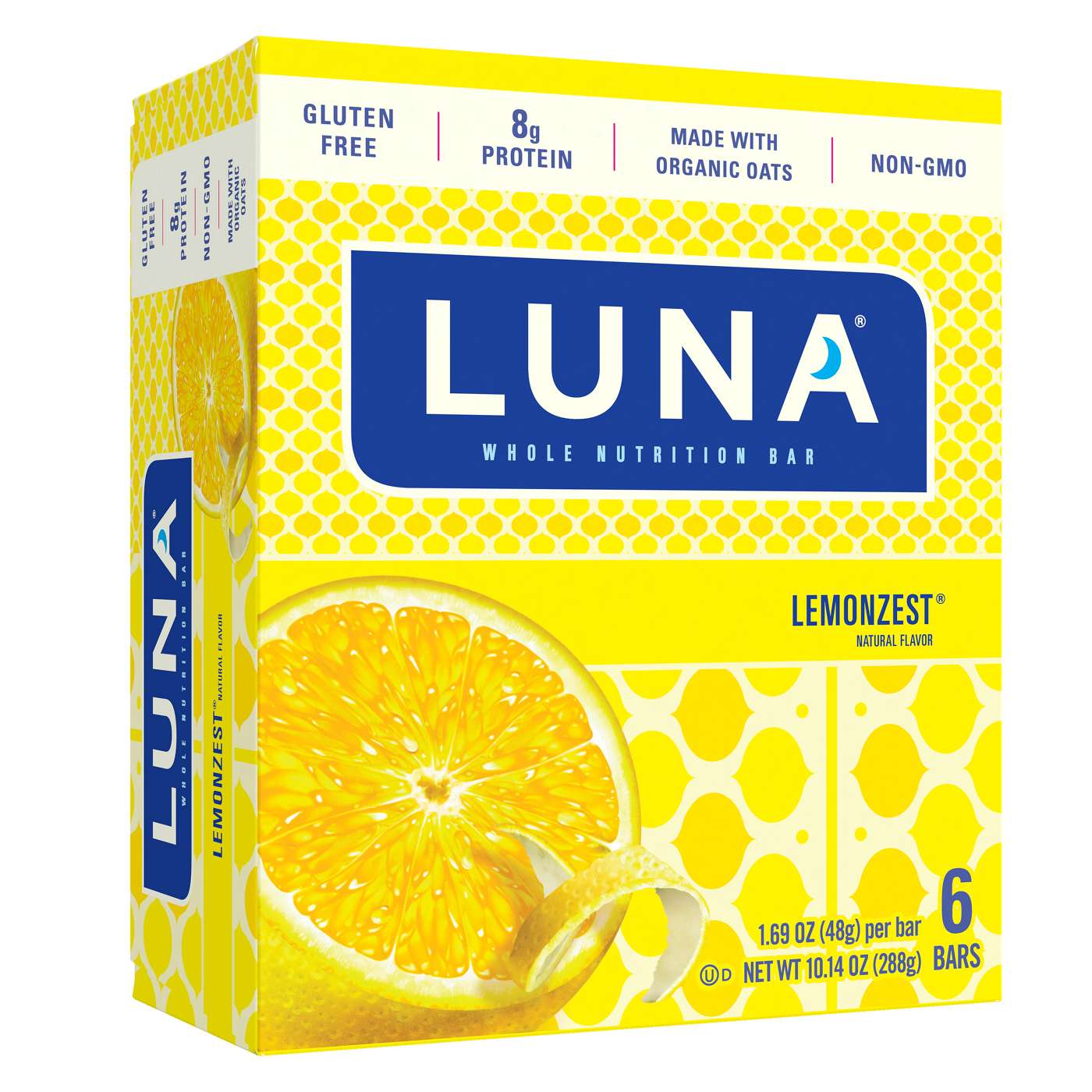 Luna 8g Protein Whole Nutrition Bars - Lemon Zest; image 1 of 4