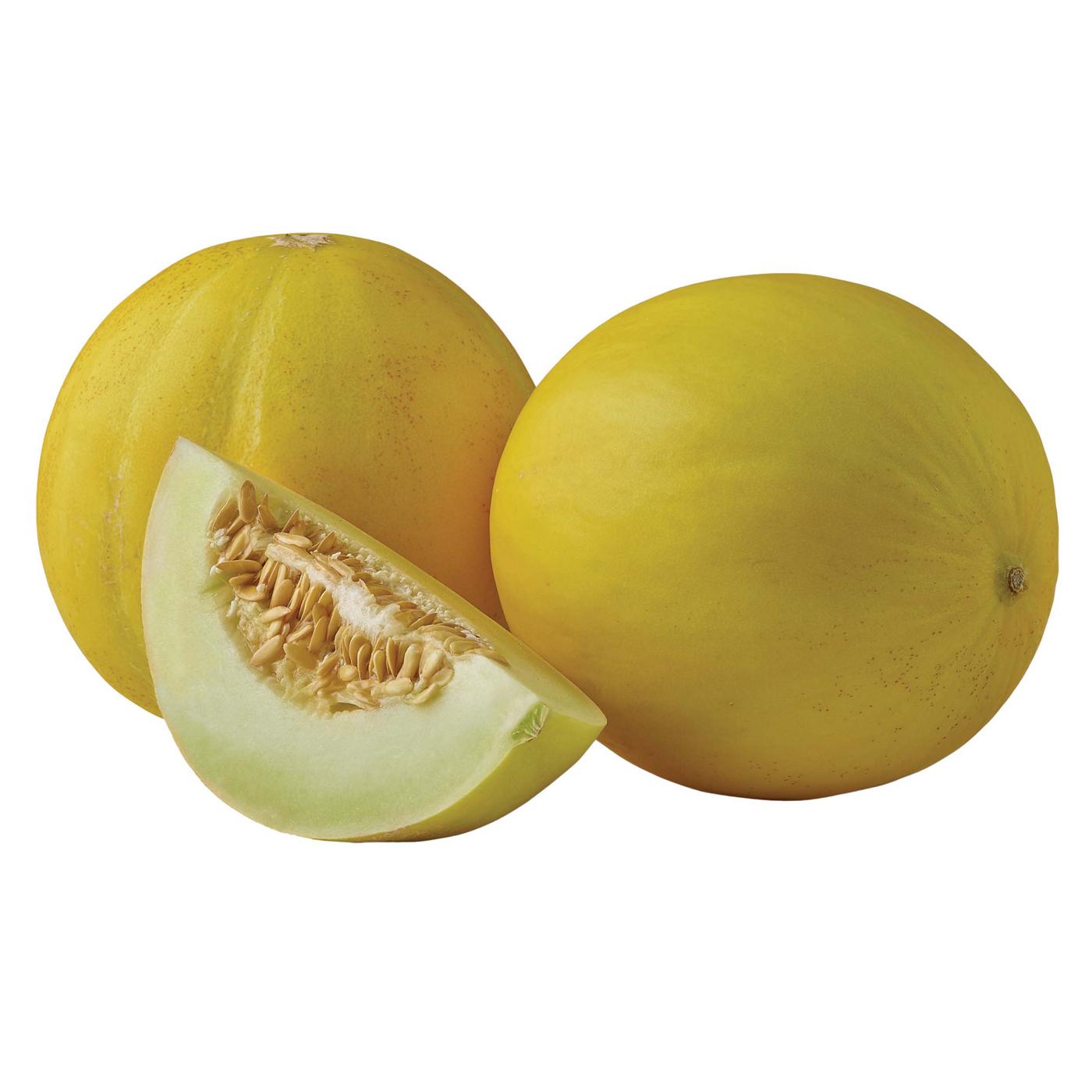 Fresh Golden Honeydew Melons; image 1 of 3