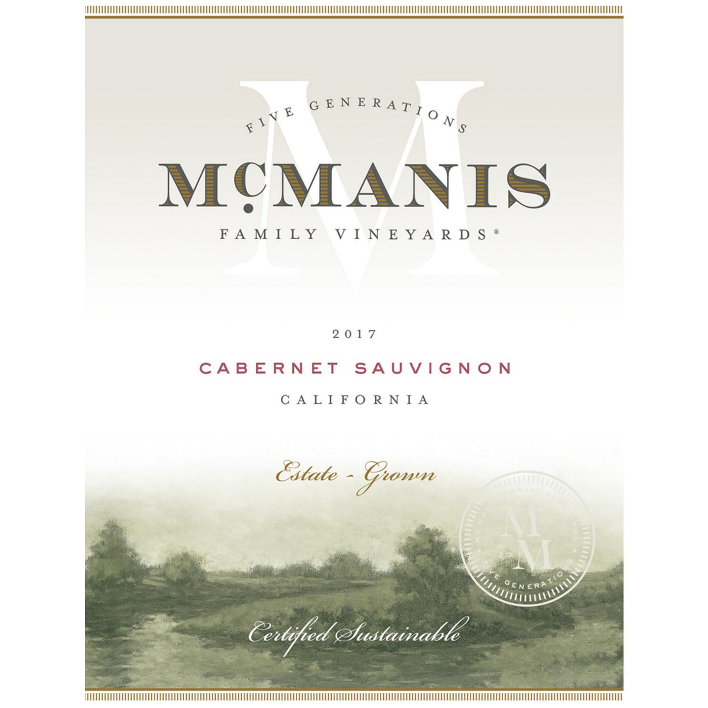 McManis Family Vineyards Cabernet Sauvignon Red Wine; image 4 of 4