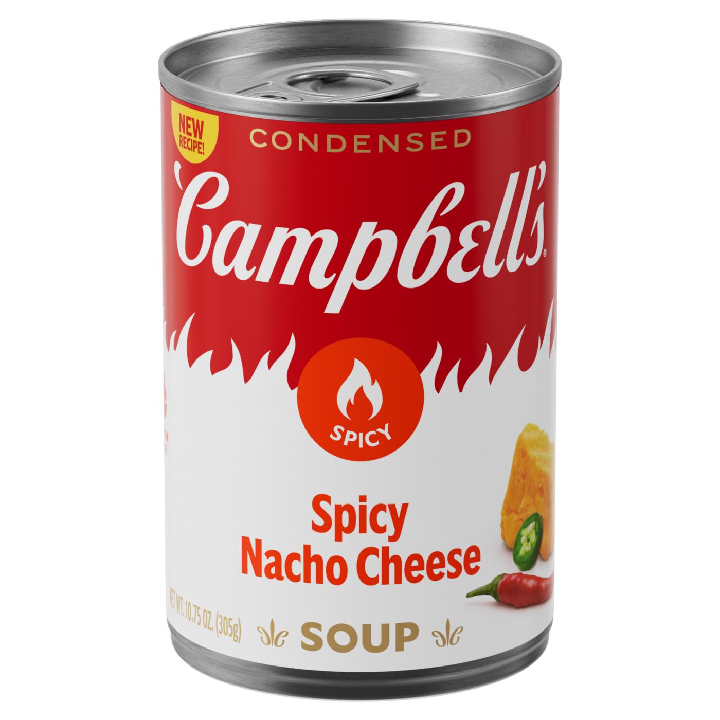 Campbell's Condensed Spicy Nacho Cheese Soup; image 1 of 4