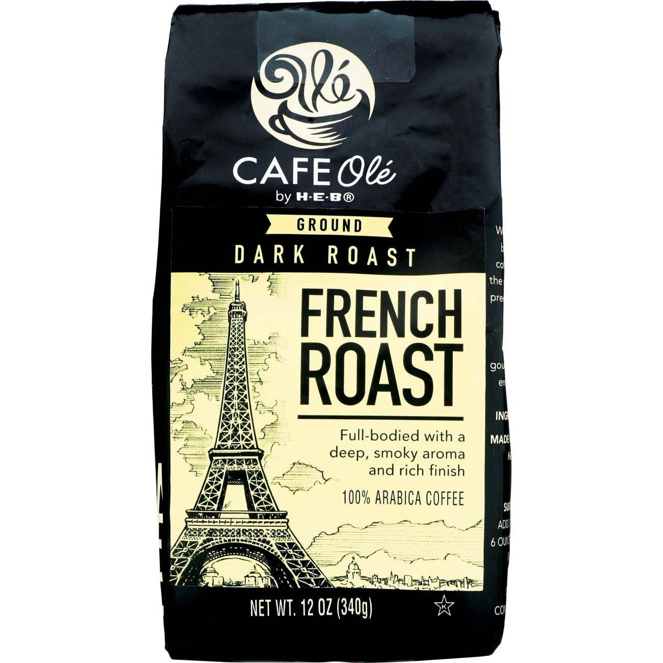 Cafe Ole by HEB French Roast Dark Roast Ground Coffee