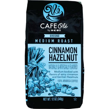 CAFE Olé by H-E-B Medium Roast Cinnamon Hazelnut Ground Coffee