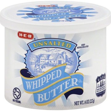 H-E-B Whipped Unsalted Butter