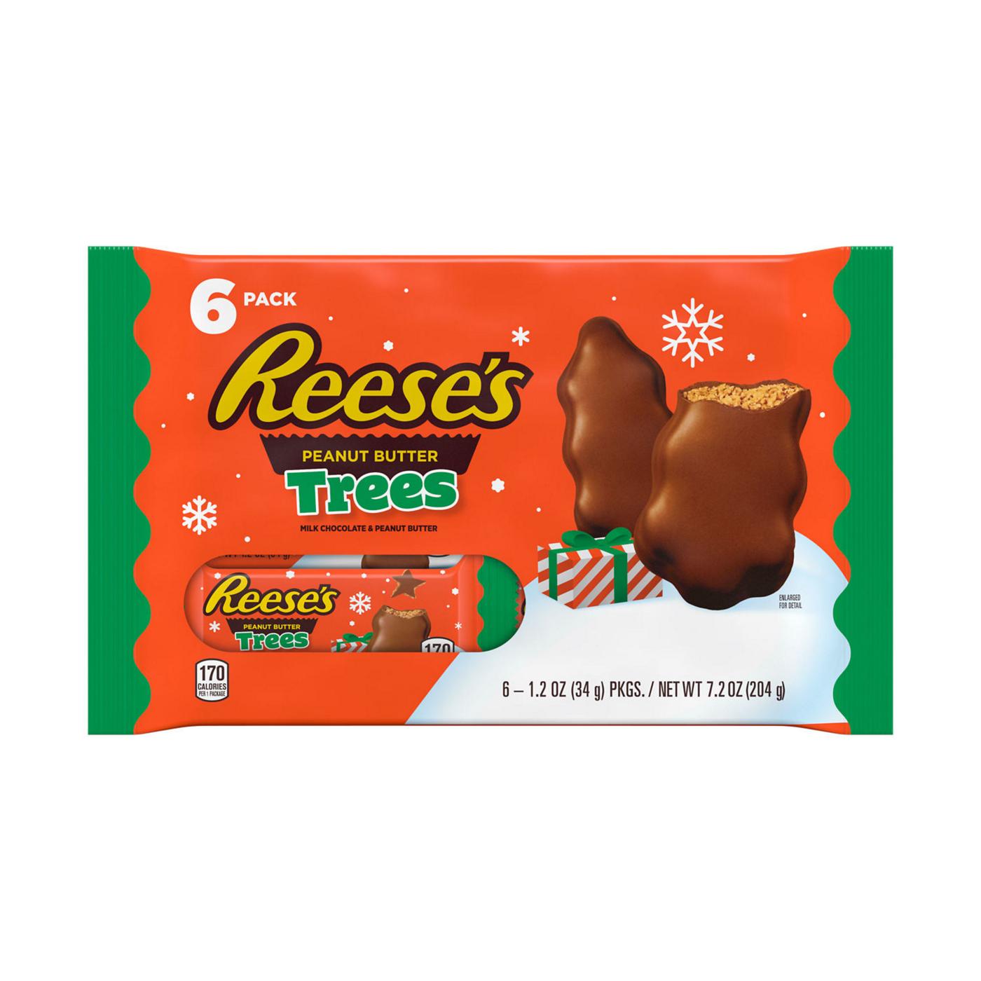 Reese's Milk Chocolate Peanut Butter Trees Christmas Candy; image 1 of 5