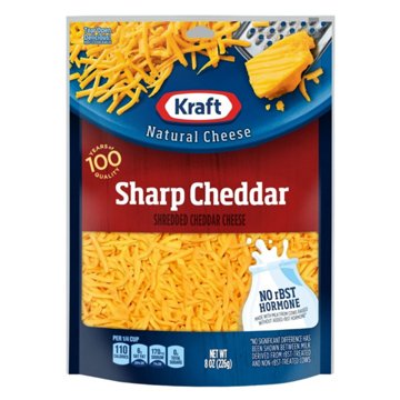 Kraft Sharp Cheddar Shredded Cheese