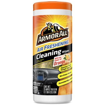 Armor All Air Freshening Cleaning Wipes, 25 ct