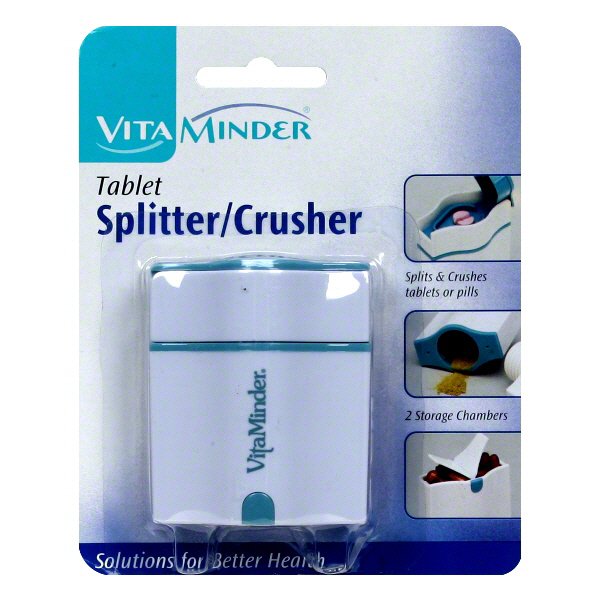 VitaMinder Tablet & Pill Splitter Crusher Shop Deodorant