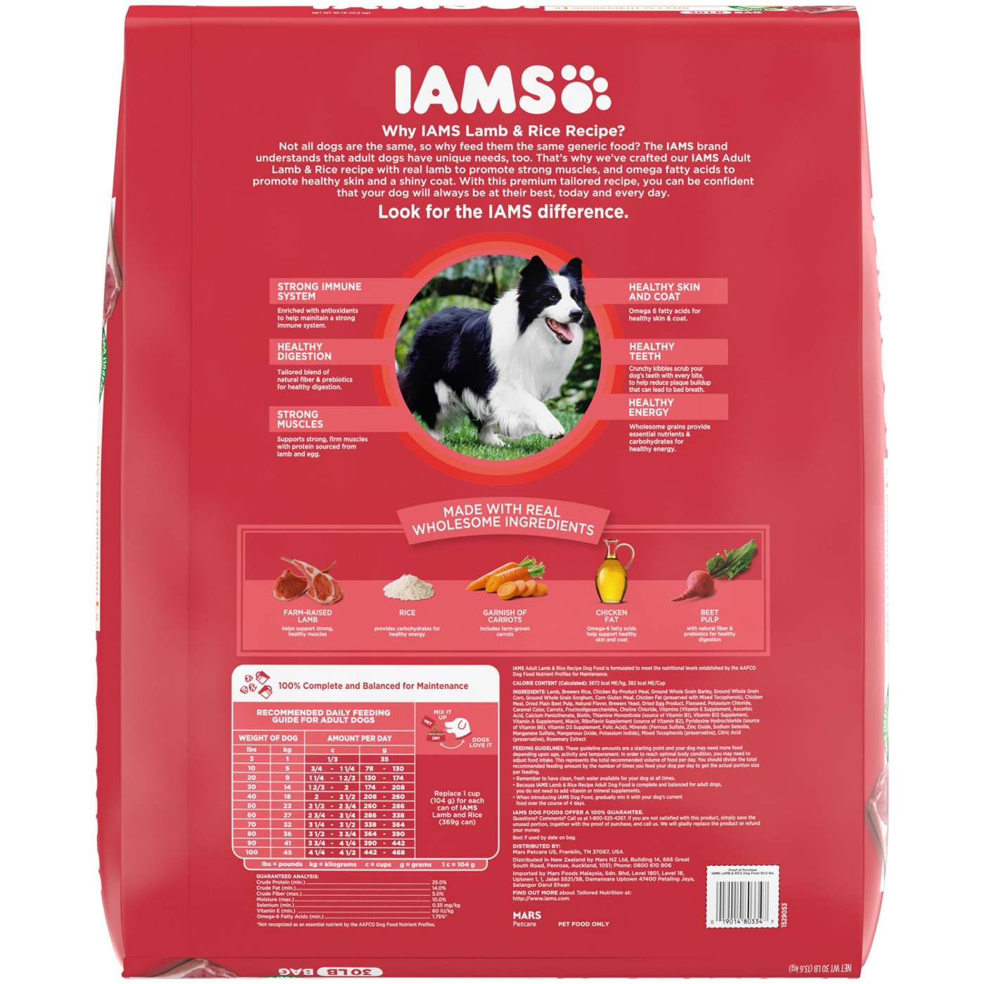 IAMS Minichunks Adult Dry Dog Food Lamb & Rice Recipe Dog Kibble; image 5 of 5