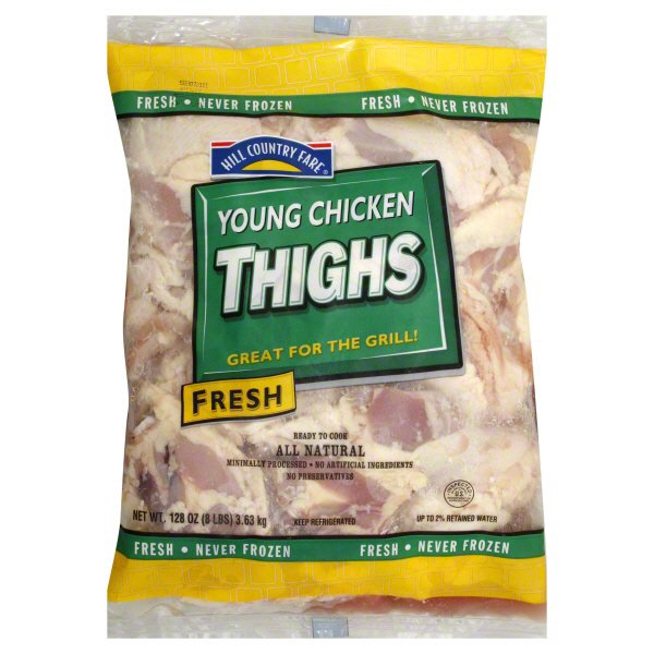 Hill Country Fare Young Chicken Thighs Shop Meat at HEB